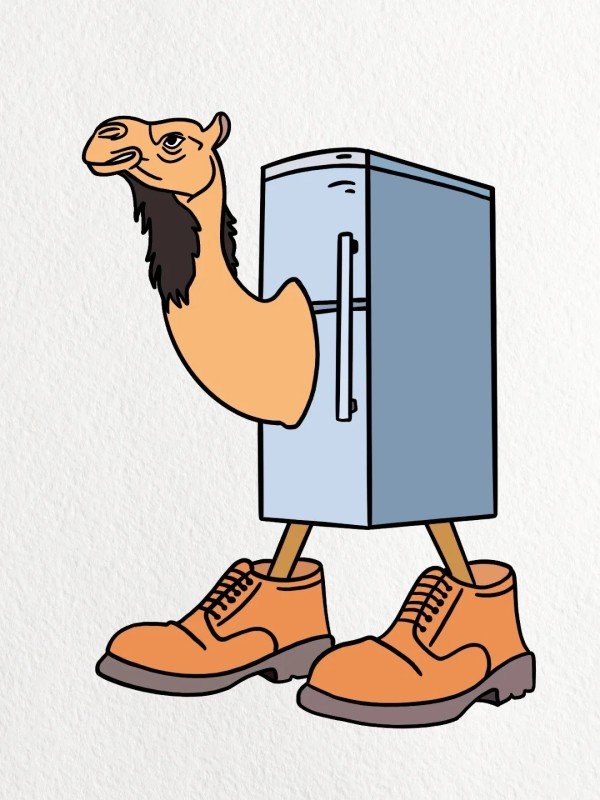 How to draw a Camel beautiful 4