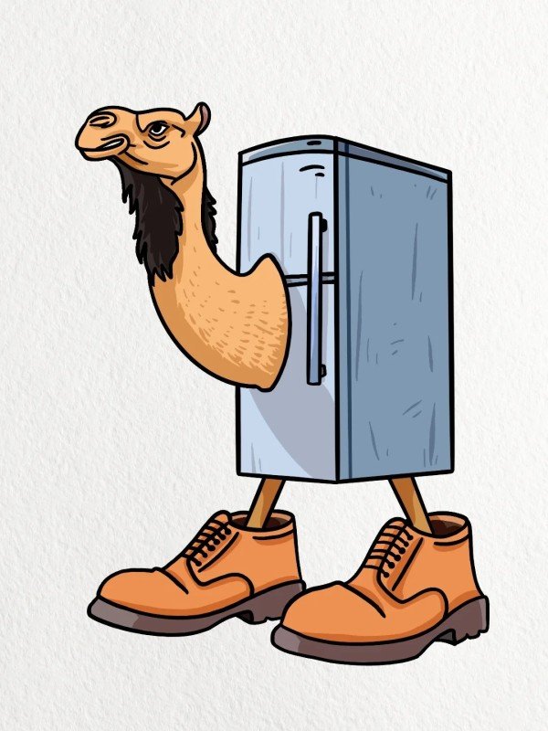 How to draw a Camel beautiful 5