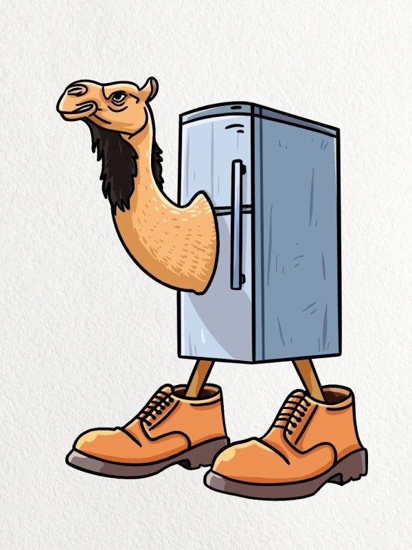 How to draw a Camel beautiful