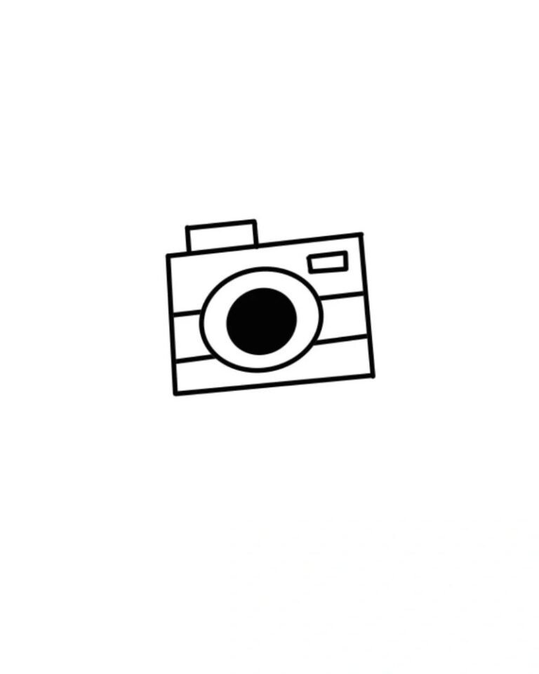 6+ creative ways to master how to draw a camera