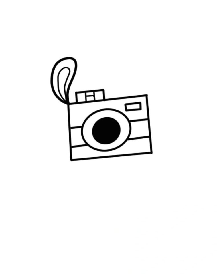 6+ creative ways to master how to draw a camera