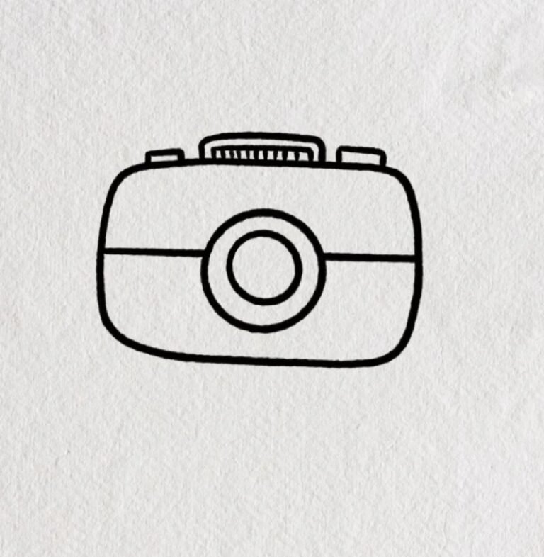 6+ creative ways to master how to draw a camera