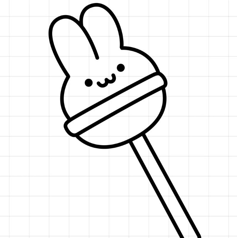 How to draw a candy cane step by step 5