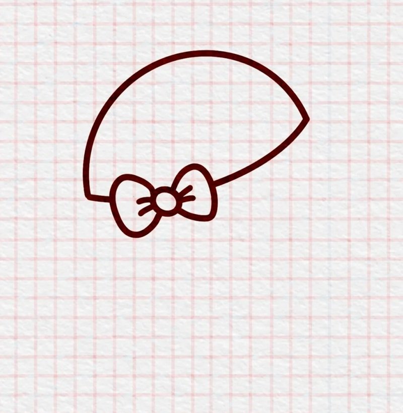 How to draw a cap easy