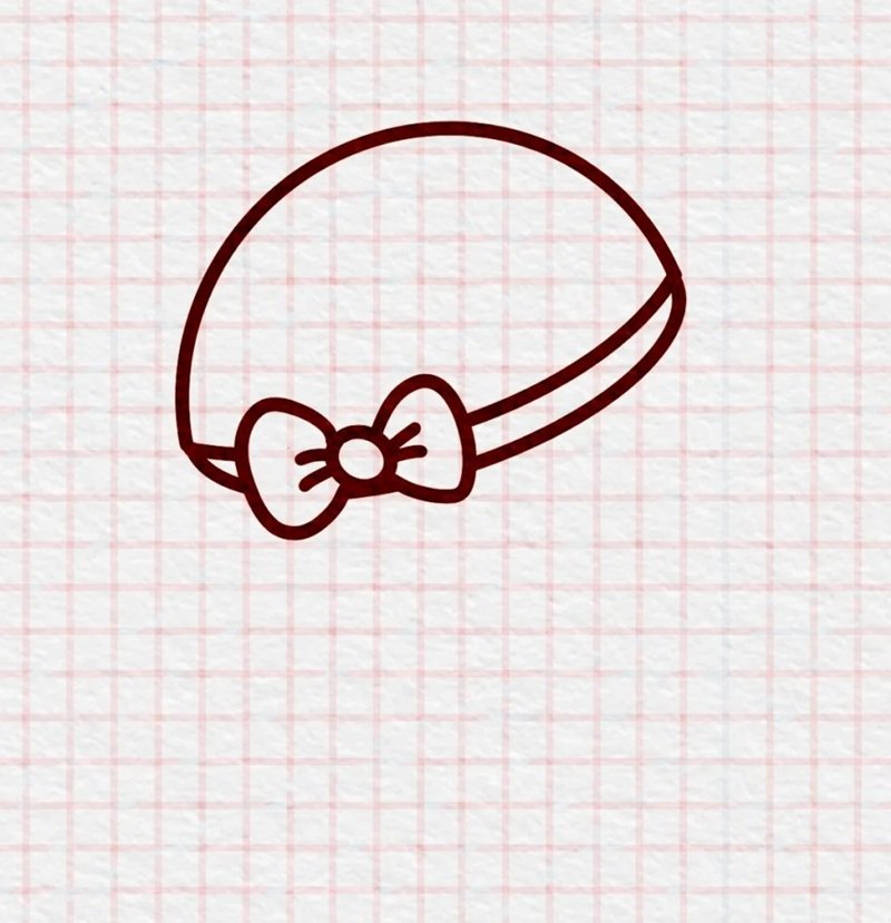 How to draw a cap easy 3