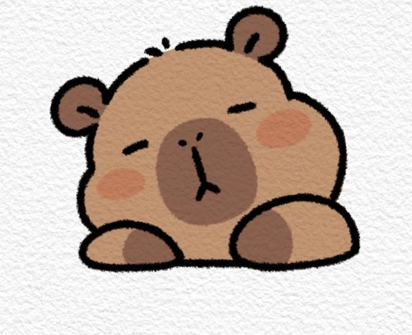 How to draw a capybara for kids