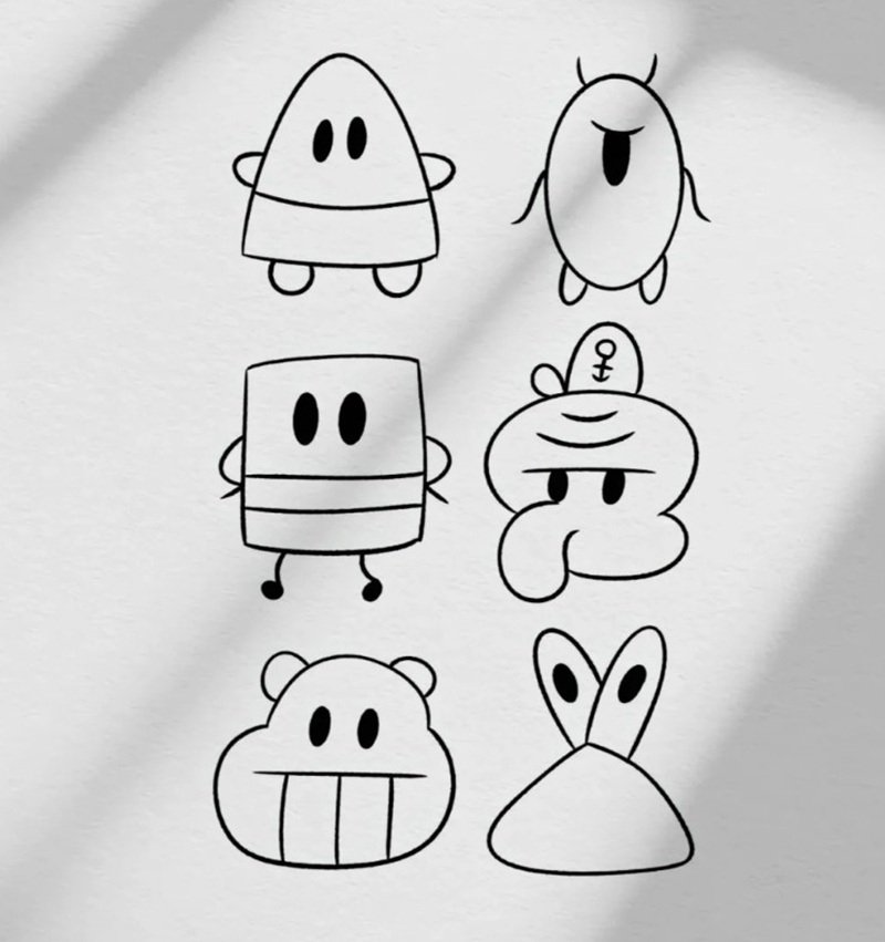 How to draw a Spongebob Squarepants cute 4