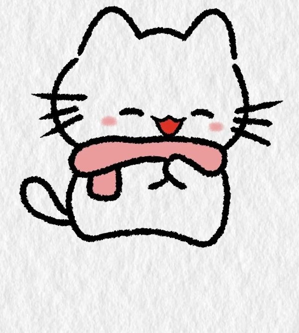 How to draw a cat step by step