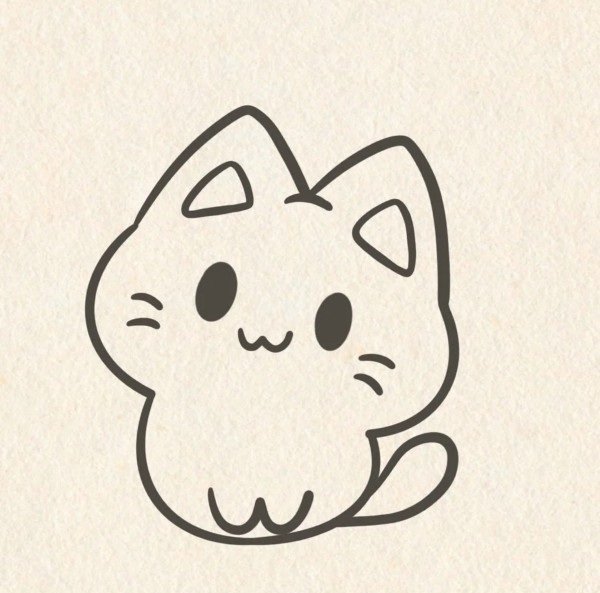 How to draw a cat easy​ 7
