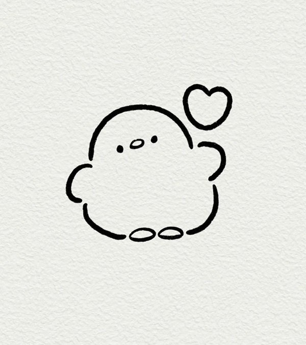 How to draw a chicken easy 4