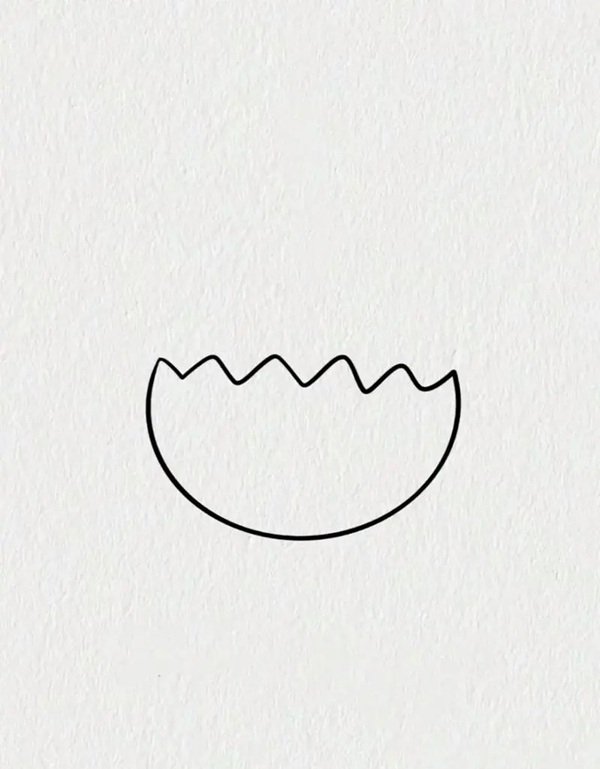 How to draw a chicken step by step 2
