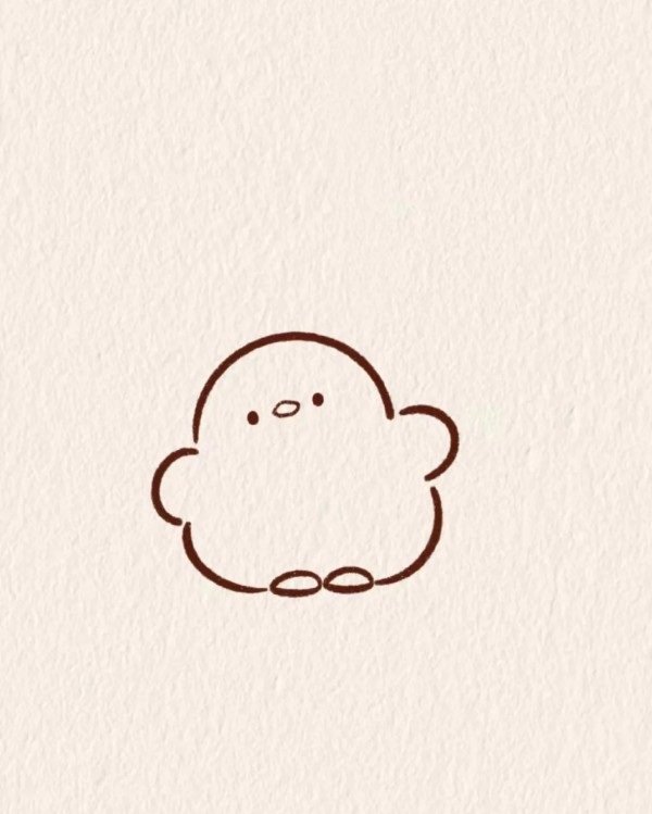 How to draw a chook 5