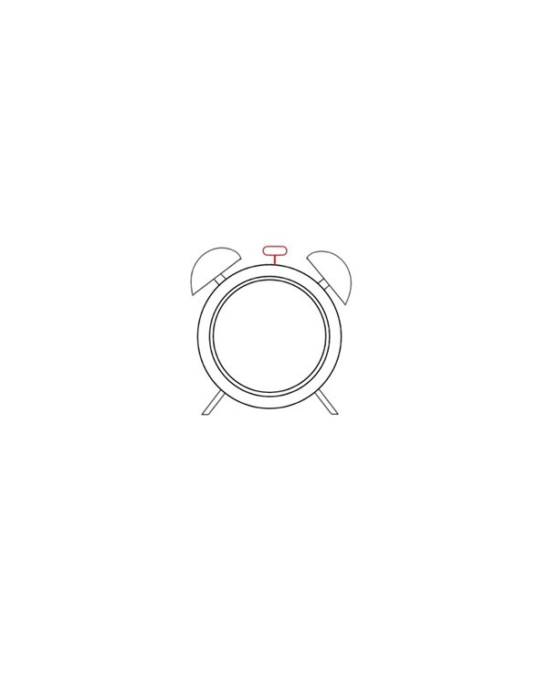 How to draw a clock easy 4