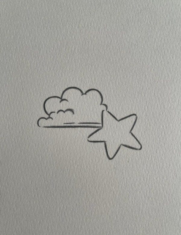 How to draw a cloud 2