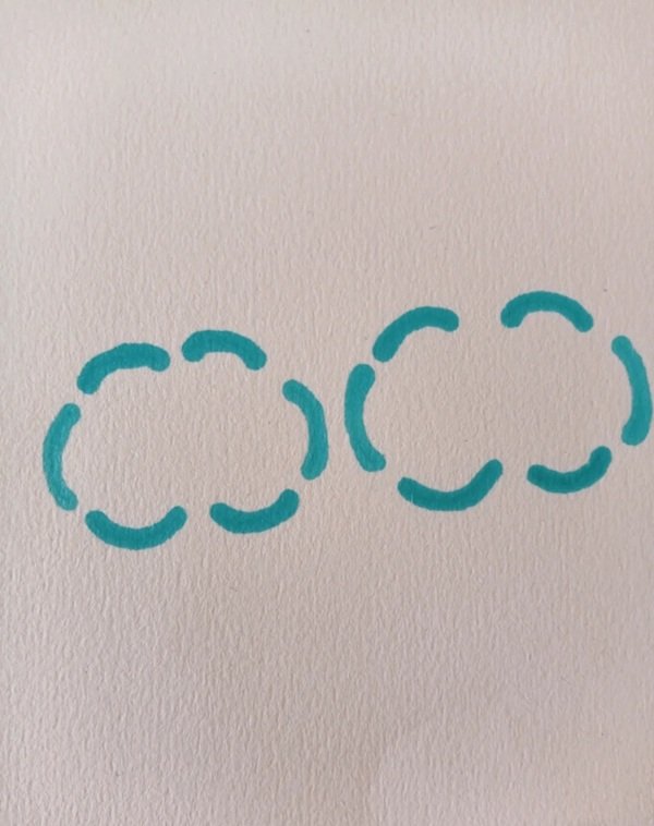 How to draw a cloud step by step 2