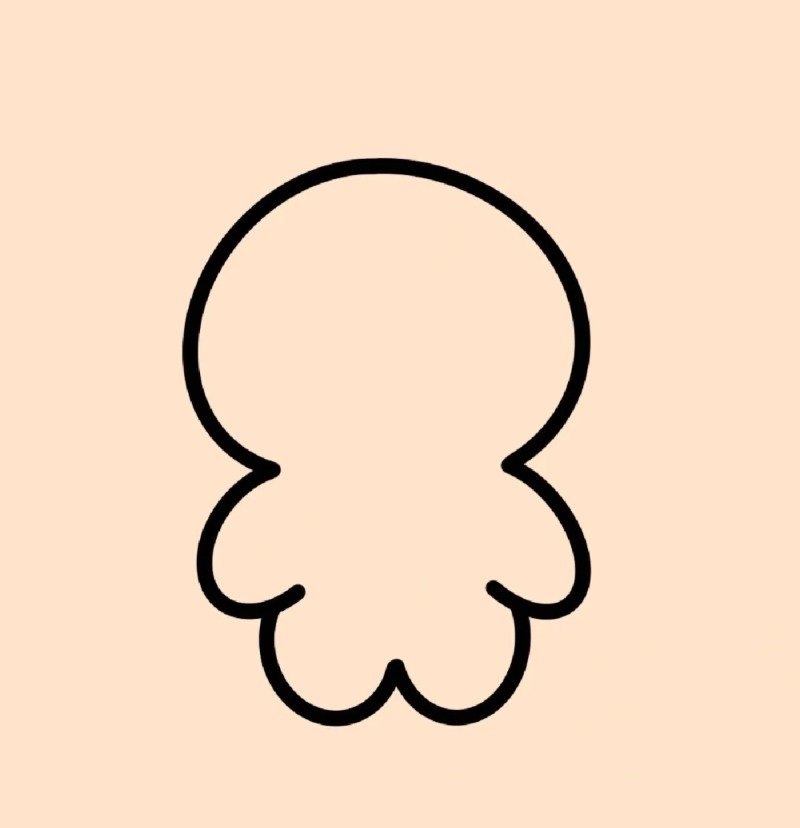 How to draw a cookie easy 3