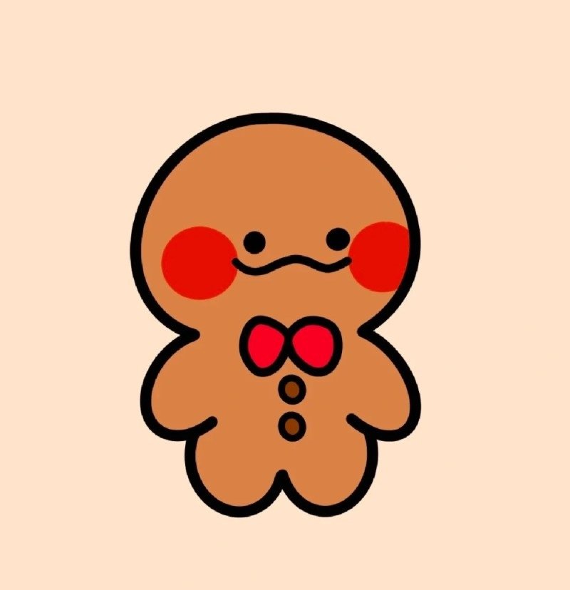 How to draw a cookie easy