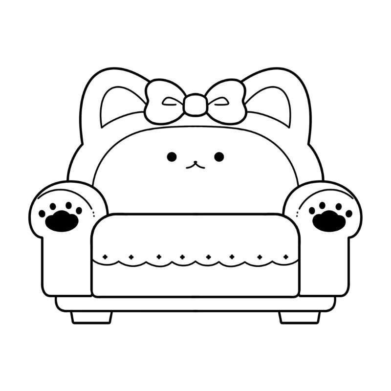 How to draw a couch beautiful 2