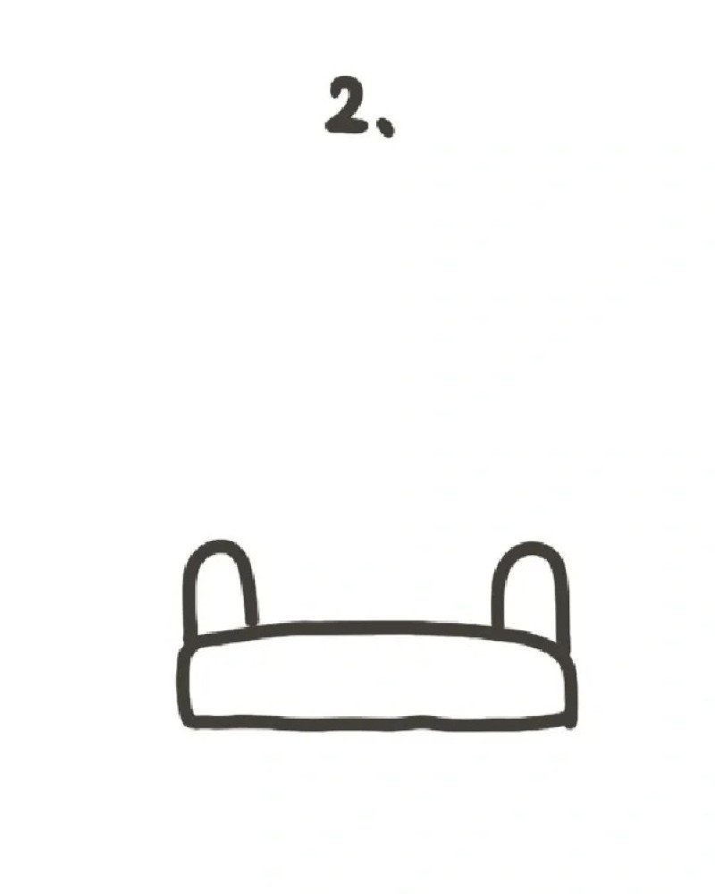 How to draw a couch easy 2