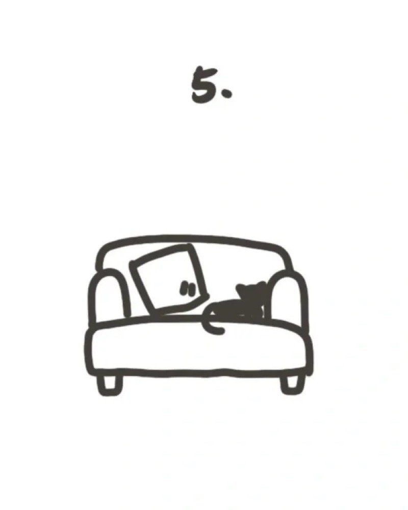 How to draw a couch easy 5 