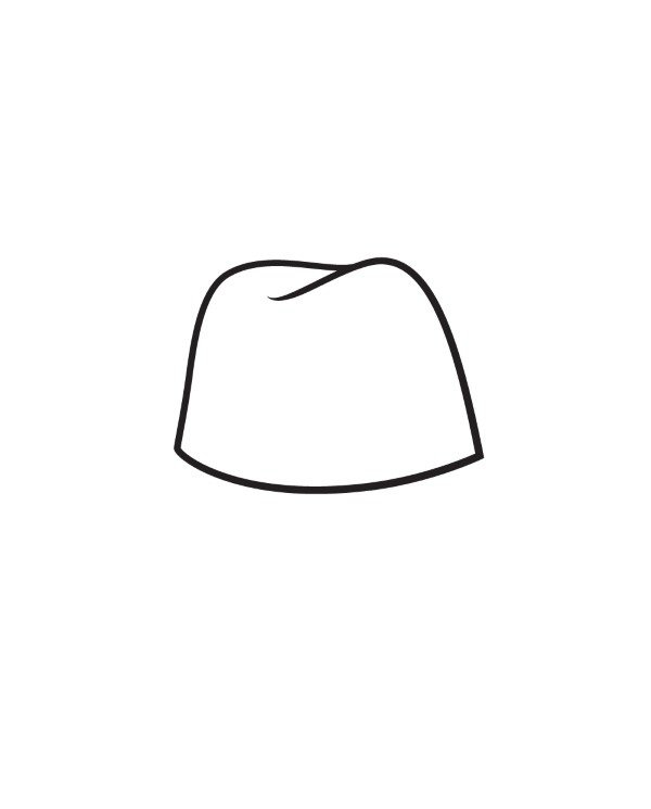 How to draw a cowboy hat 3