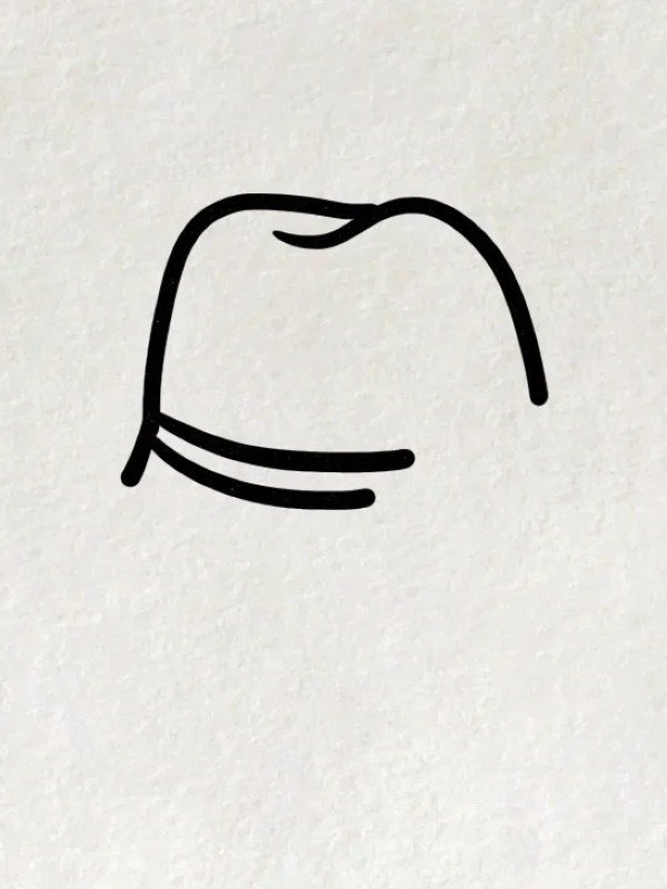 How to draw a cowboy hat easy 4