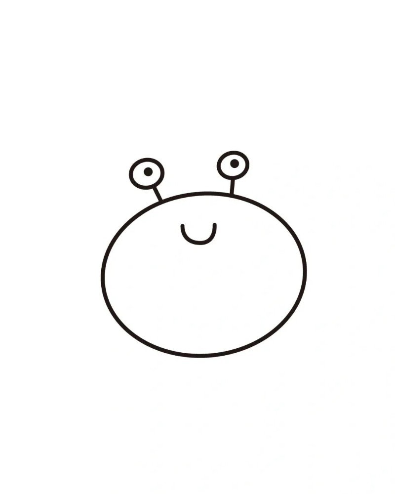 How to draw a crab easily 2