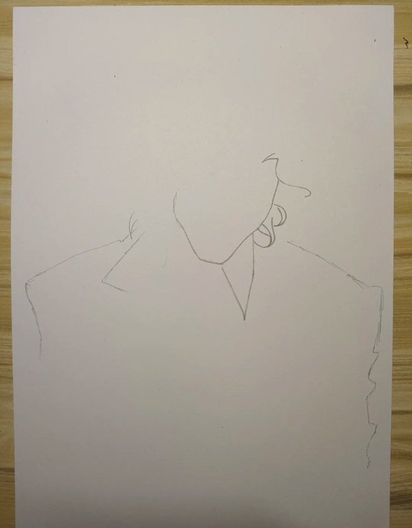 How to draw a creepy clown 1