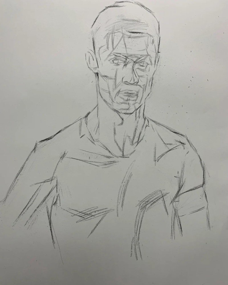 How to draw a cristiano Ronaldo 1