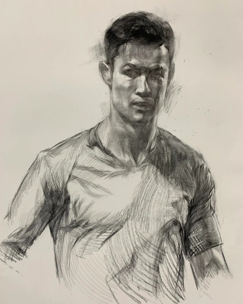 How to draw a cristiano Ronaldo 2