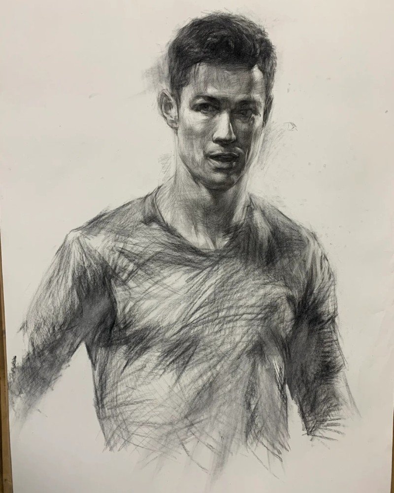 How to draw a cristiano Ronaldo 3