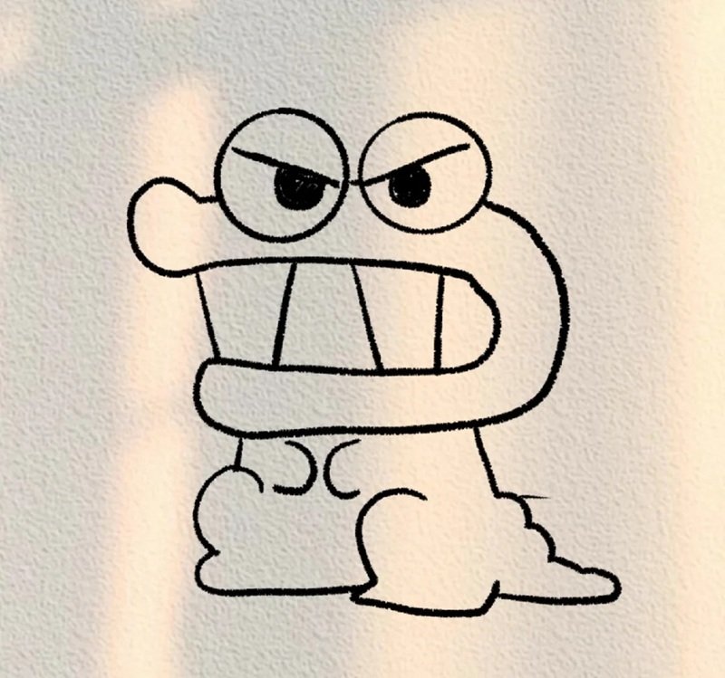 How to draw a crocodile 3