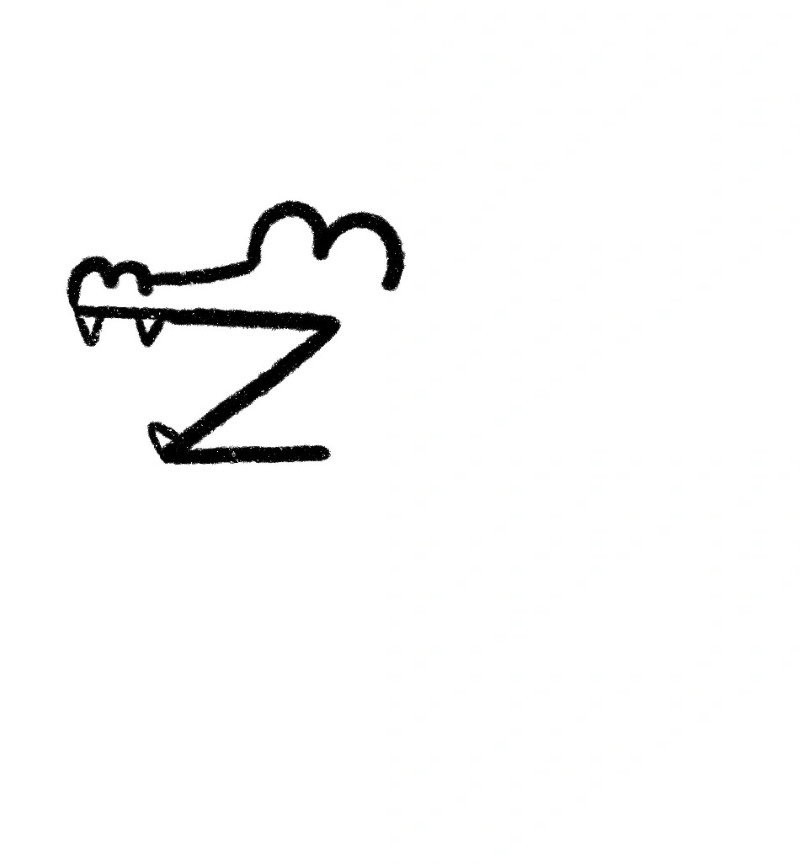 How to draw a crocodile step by step 2