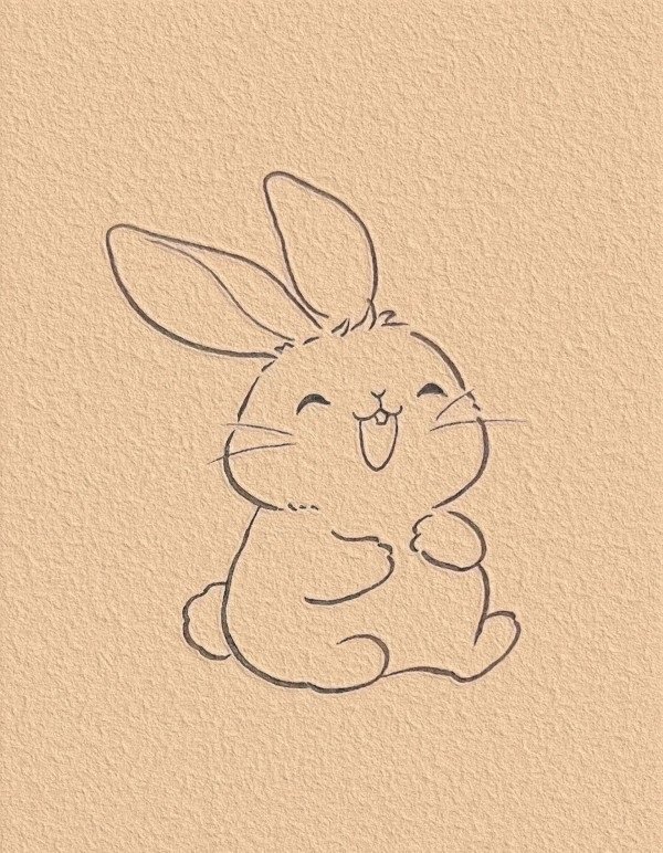 How to draw a cute Bunny beautiful 5