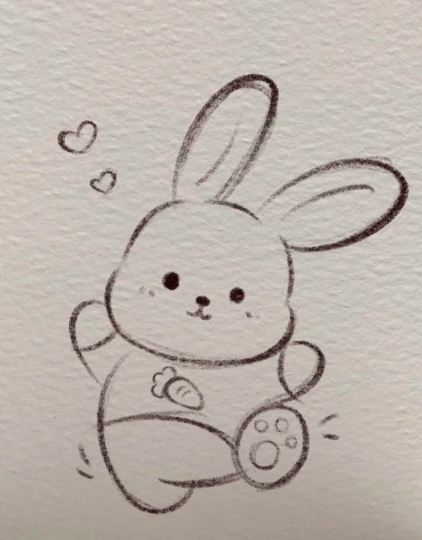 How to draw a cute Bunny rabbit