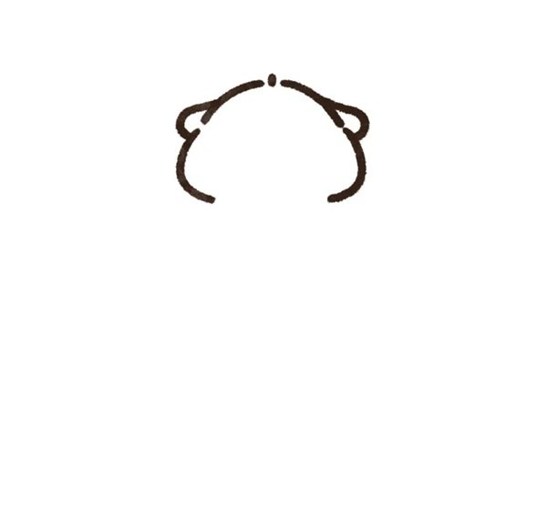 How to draw a cute capybara 1