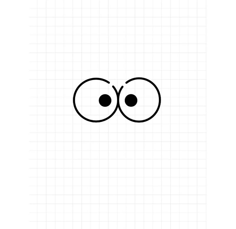 How to draw a cute frog 1