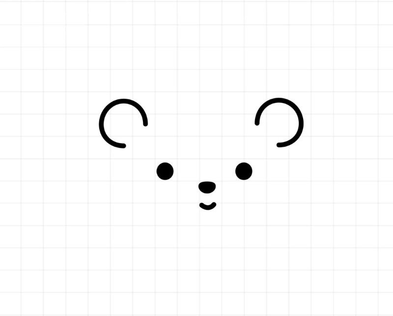 How to draw a cute Hedgehog 2
