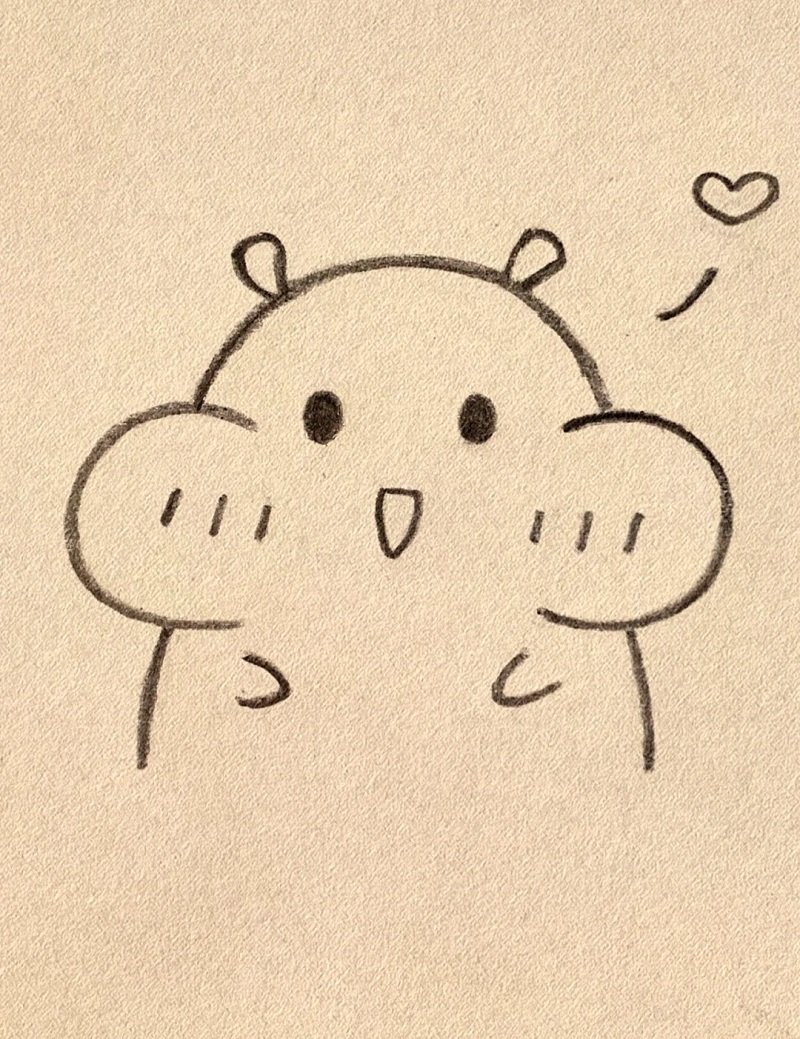 How to draw a cute squirrel