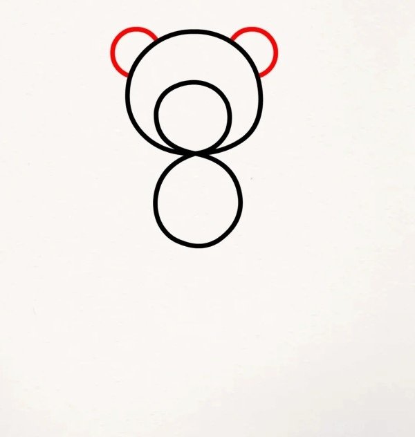 How to draw a cute teddy bear easy 3