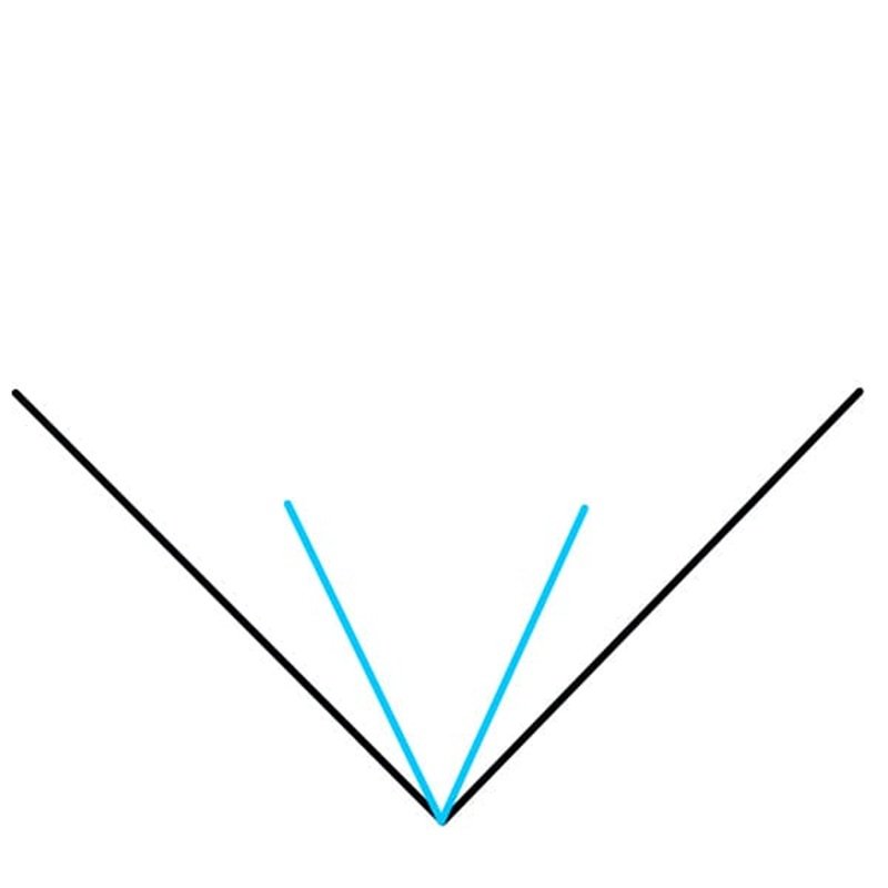 How to draw a diamond step by step 2