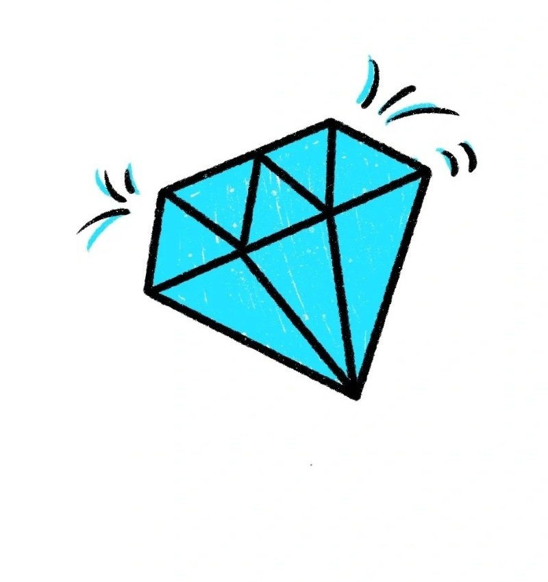 How to draw a diamond
