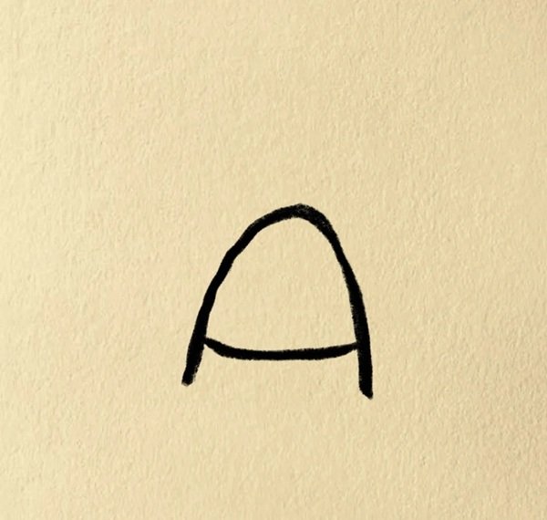 How to draw a dog cute1