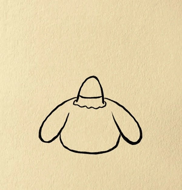 How to draw a dog cute 3