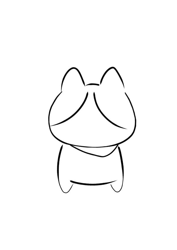 How to draw a dog that is easy​ 5