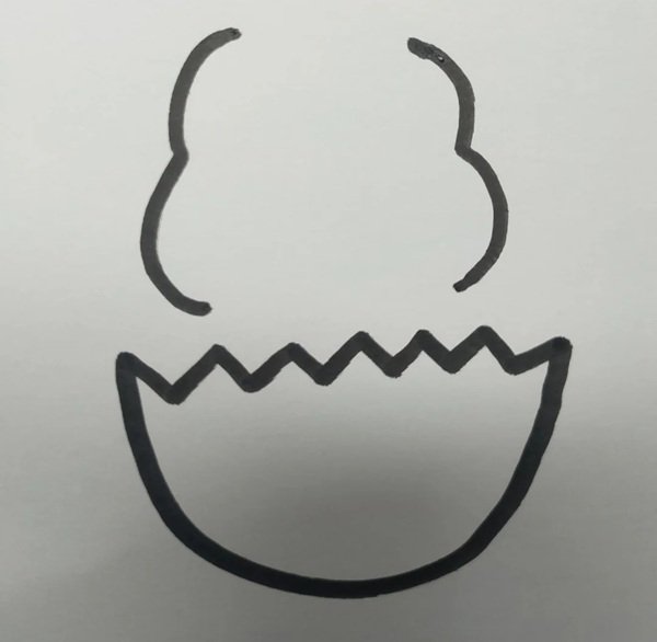 How to draw a dragon easy for kids 1