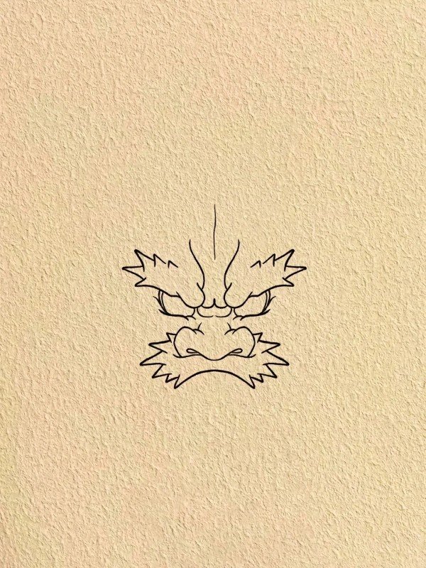 How to draw a dragon easy step by step 6