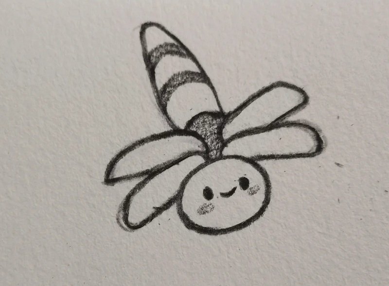 How to draw a dragonfly for kids