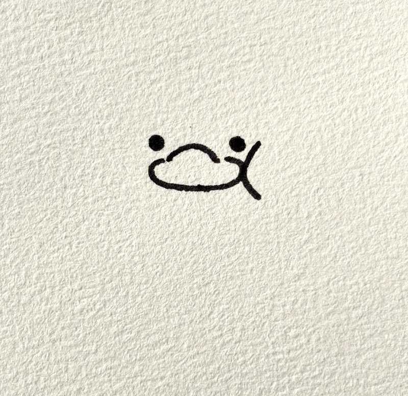 How to draw a duck easy cute 1