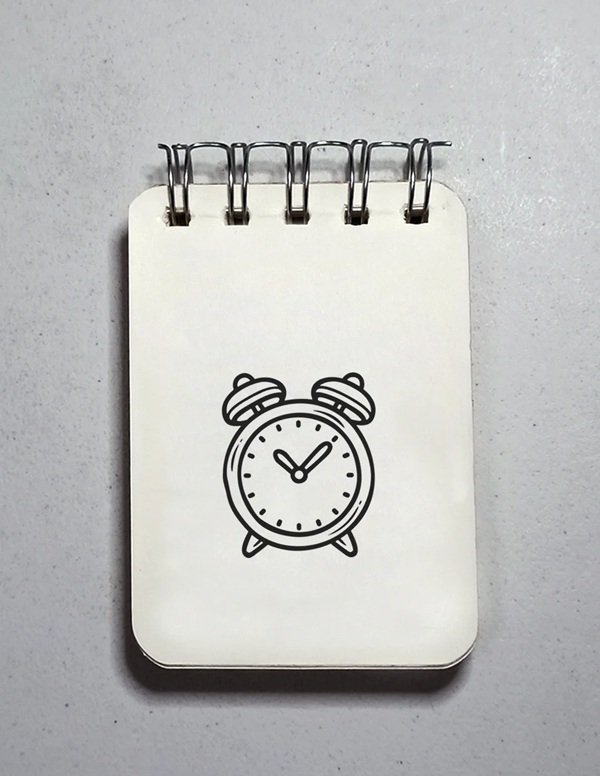 How to draw a easy clock
